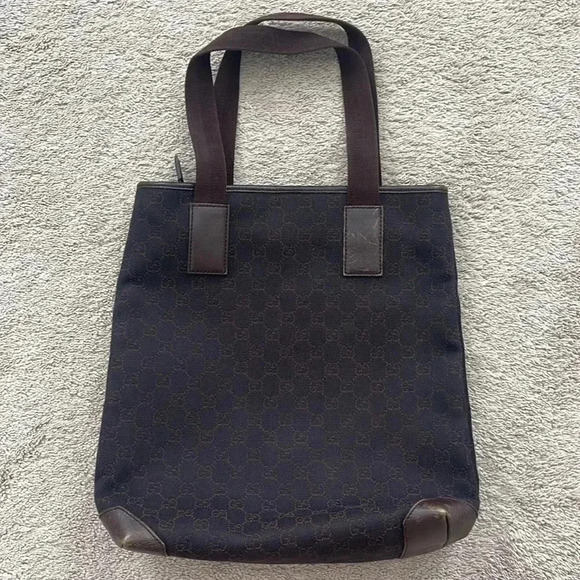 Gucci GG Brown Tote - Picture 2 of 11
